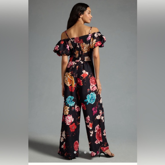Anthropologie Off the Shoulder Jumpsuit - Picture 3 of 4